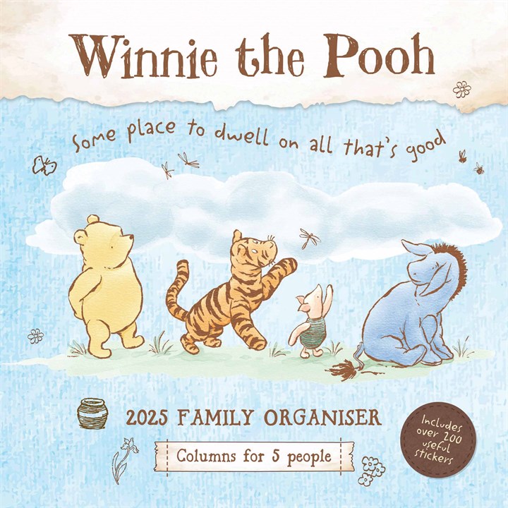Disney, Winnie The Pooh Classic Family Planner 2025
