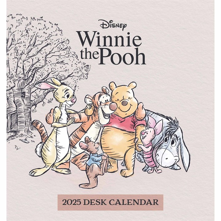 Disney, Winnie the Pooh Easel Desk Calendar 2025