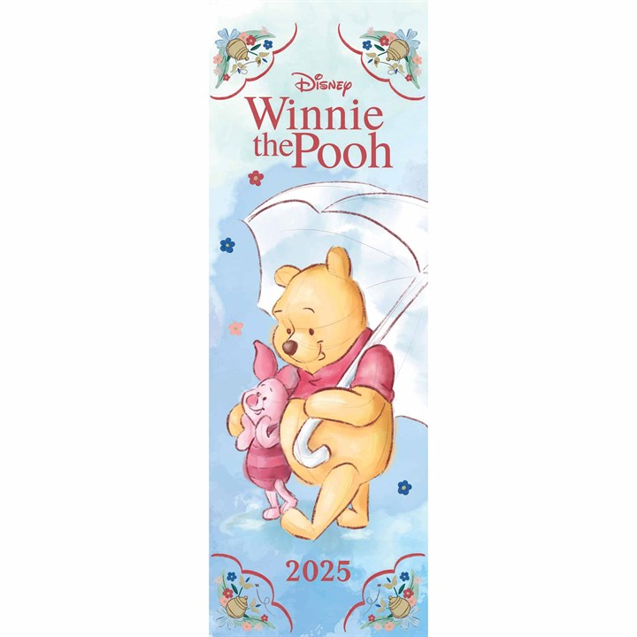 Disney, Winnie The Pooh Slim Calendar 2025