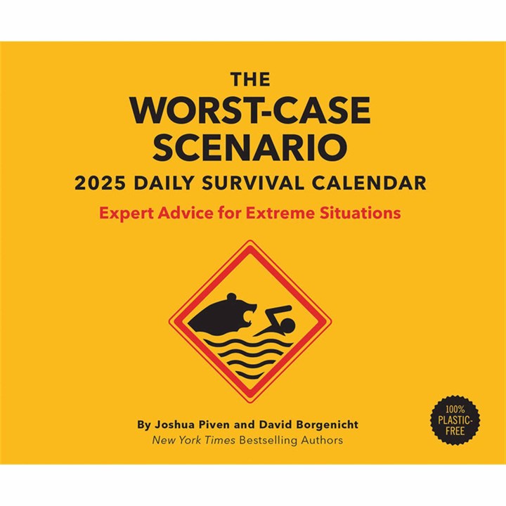 Worst Case Scenario Desk Calendar 2025