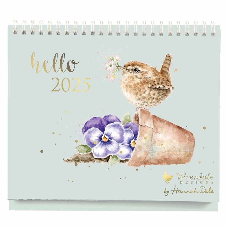 Wrendale Designs, Easel Desk Calendar 2025