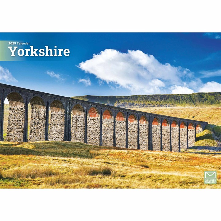 Yorkshire A4 Calendar 2025