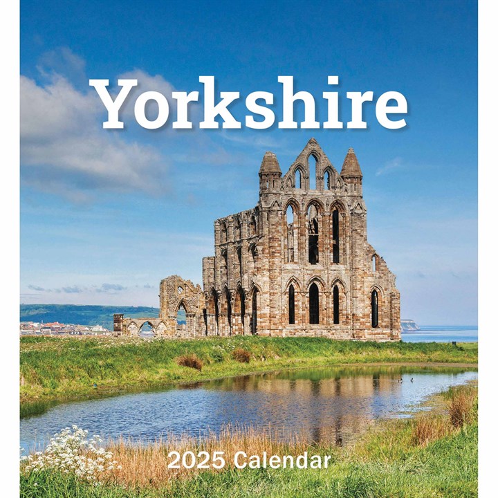 Yorkshire Mini Easel Desk Calendar 2025