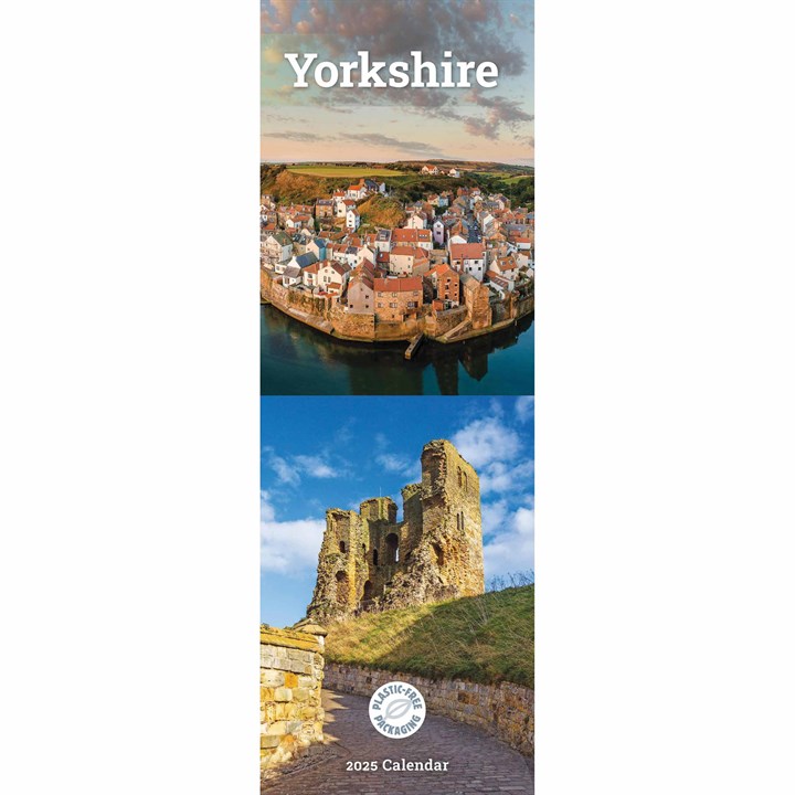 Yorkshire Slim Calendar 2025