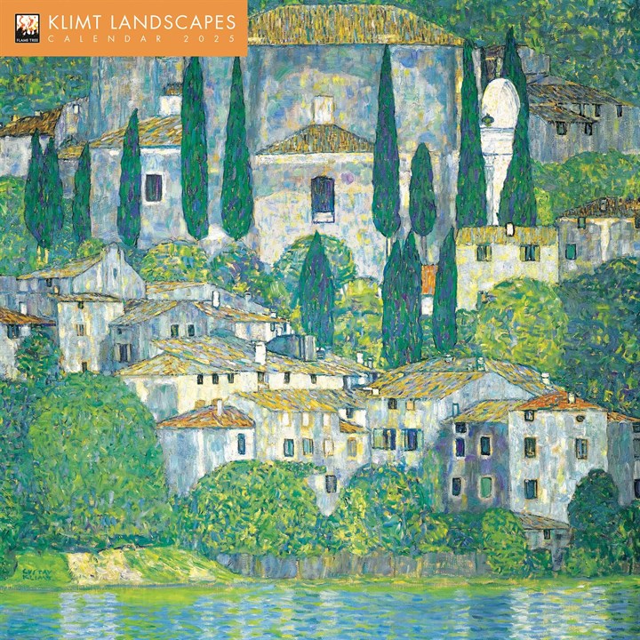 Gustav Klimt, Landscapes Calendar 2025