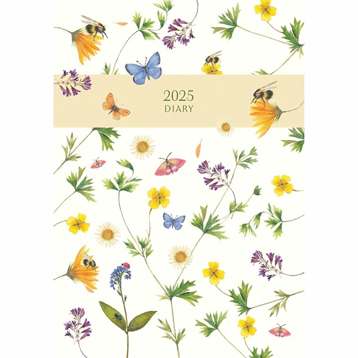 Floral Fashion Diary A5 2025