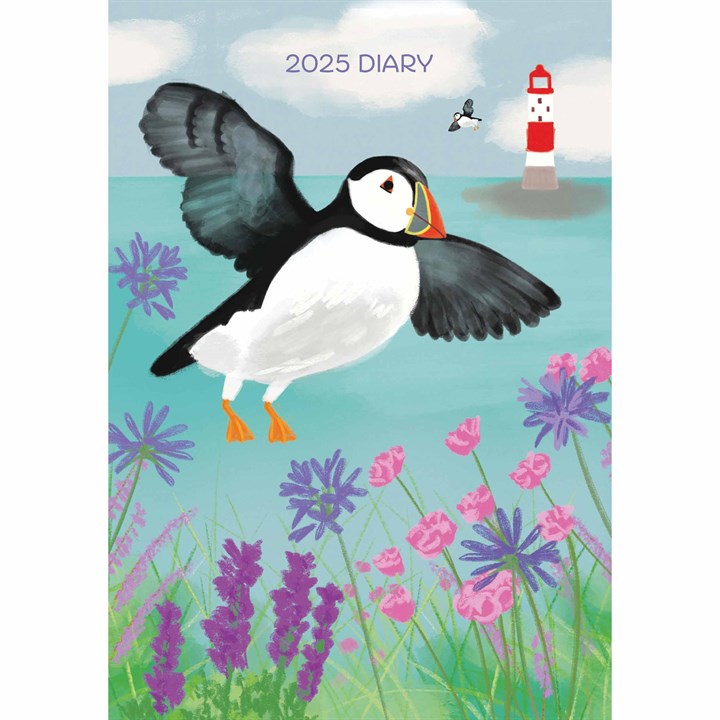 Puffins A6 Diary 2025