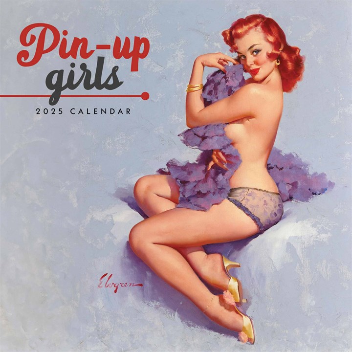 Pin Up Girls Mini Calendar 2025