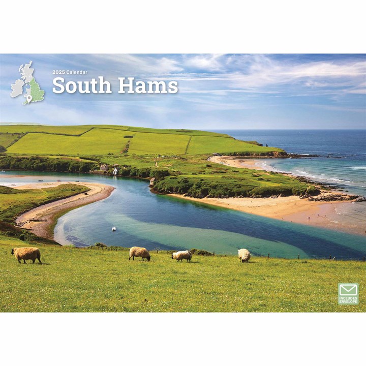 South Hams A4 Calendar 2025
