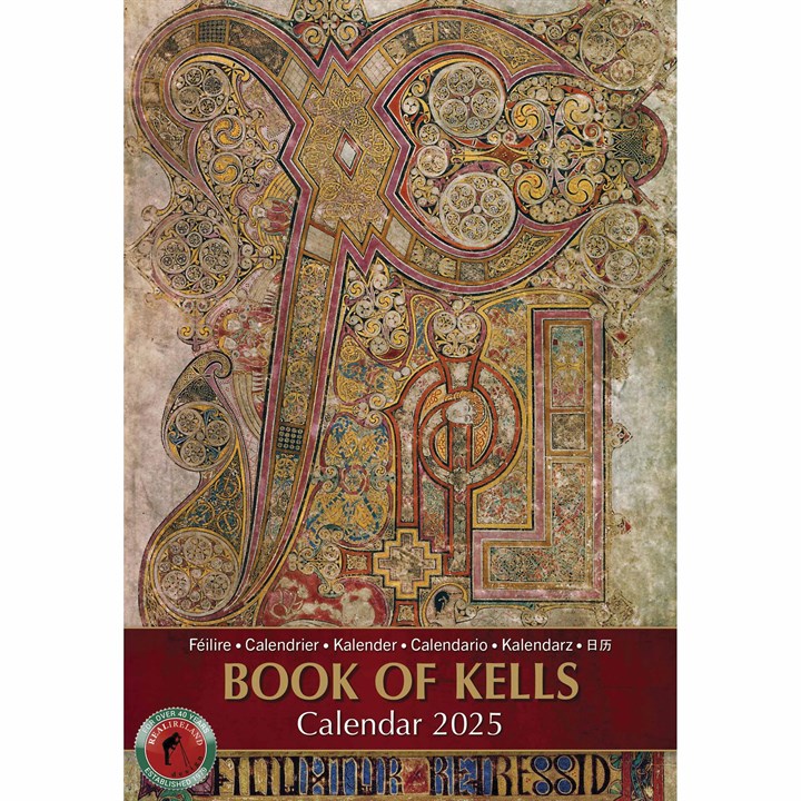 Book Of Kells A5 Calendar 2025