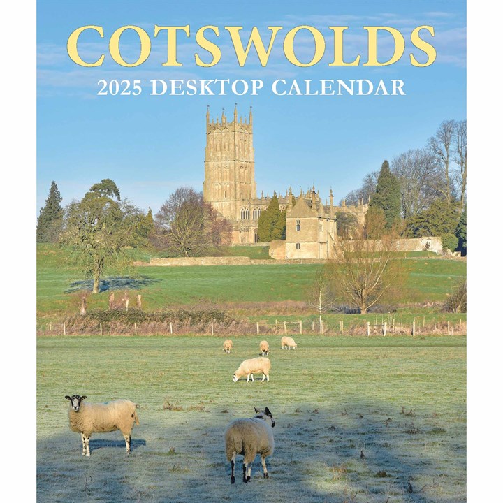Cotswolds Desk Calendar 2025