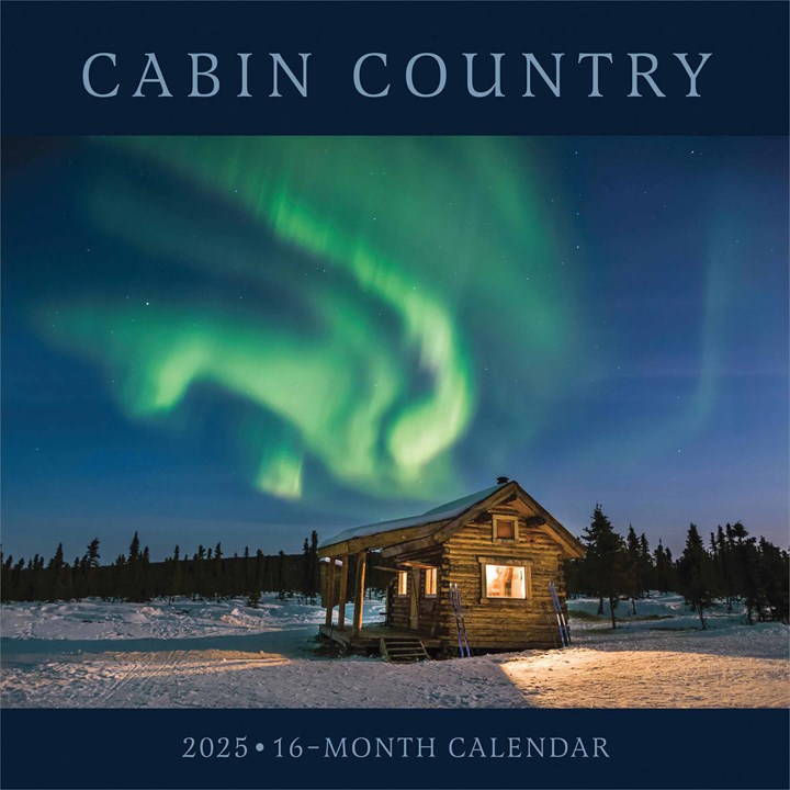 Cabin Country Calendar 2025