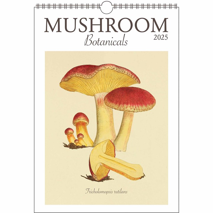 Mushroom Botanicals Super Deluxe Calendar 2025