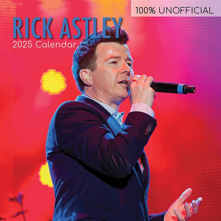Rick Astley Calendar 2025