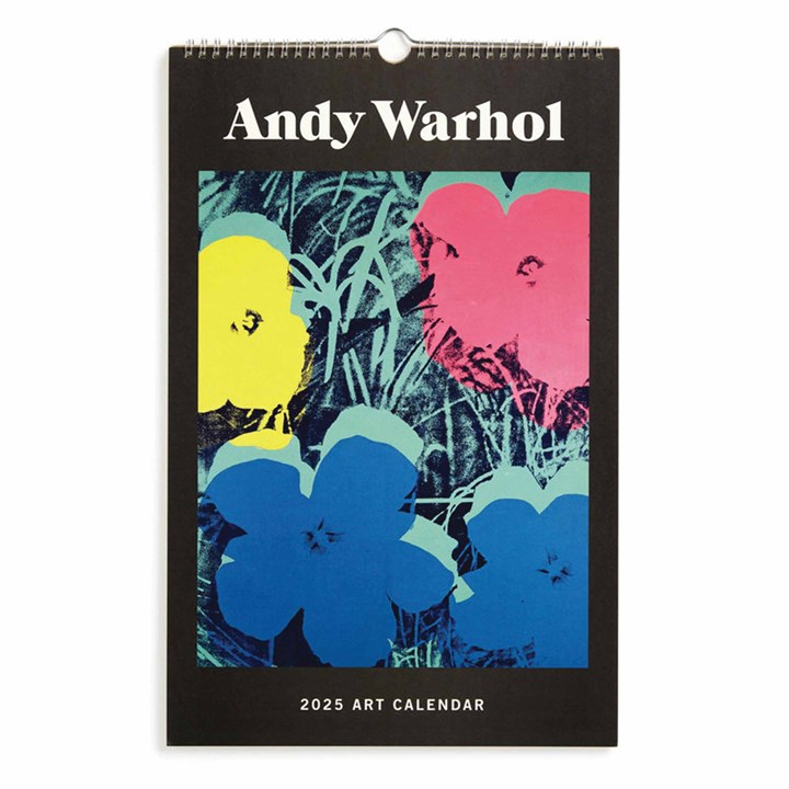 Andy Warhol Deluxe Art Calendar 2025