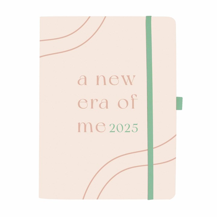 A New Era of Me Vegan Leather A5 Diary 2025