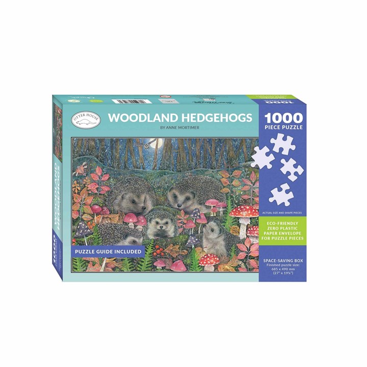 Woodland Hedgehogs Jigsaw