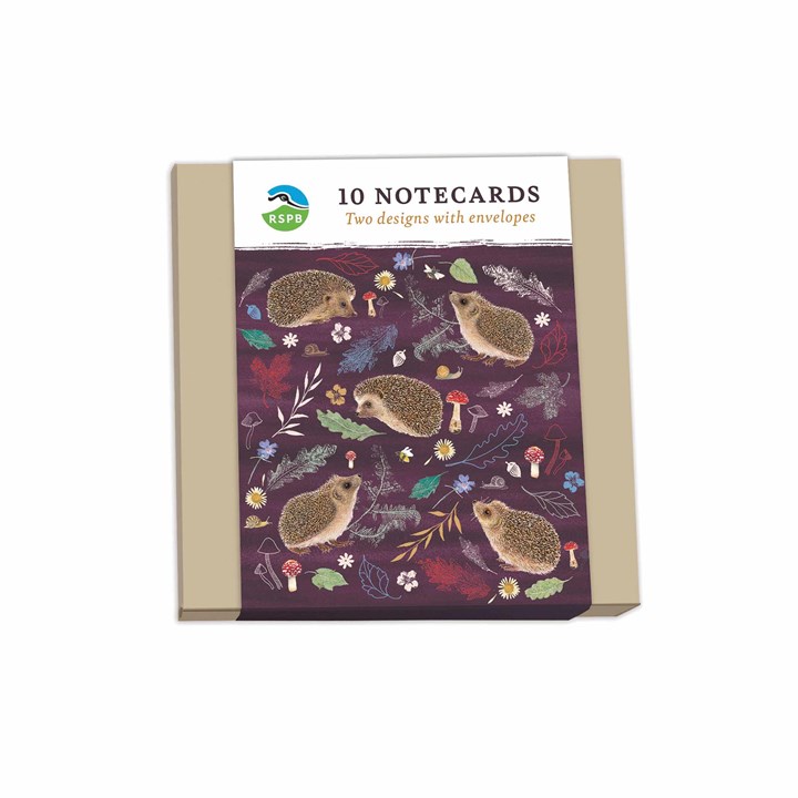 RSPB, Beyond The Hedgerow Square Notecard Set