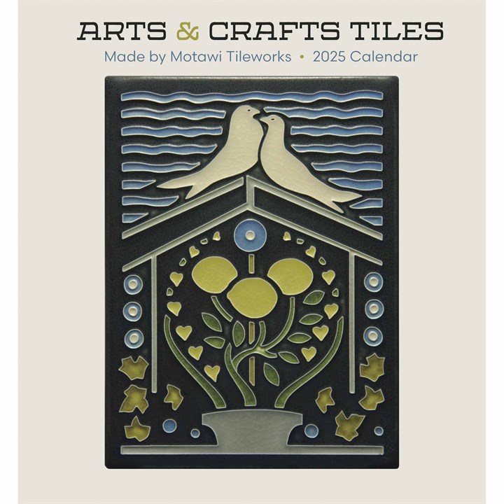Arts & Crafts Tiles Mini Calendar