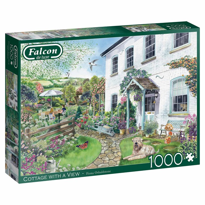 Falcon, Cottage With A View Jigsaw