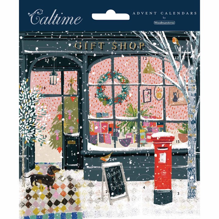 Christmas Gift Shop Mini Advent Card