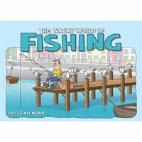 The Wacky World of Fishing A4 Calendar 2022 by Carousel Calendars 220518 