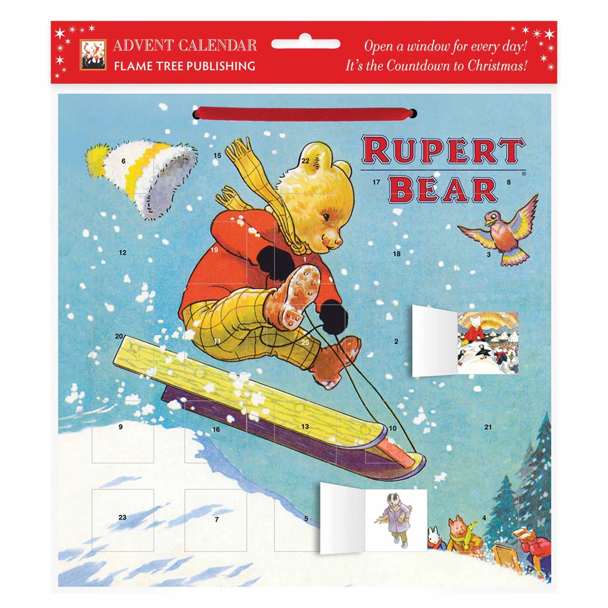 Rupert and Sleigh Advent Calendar
