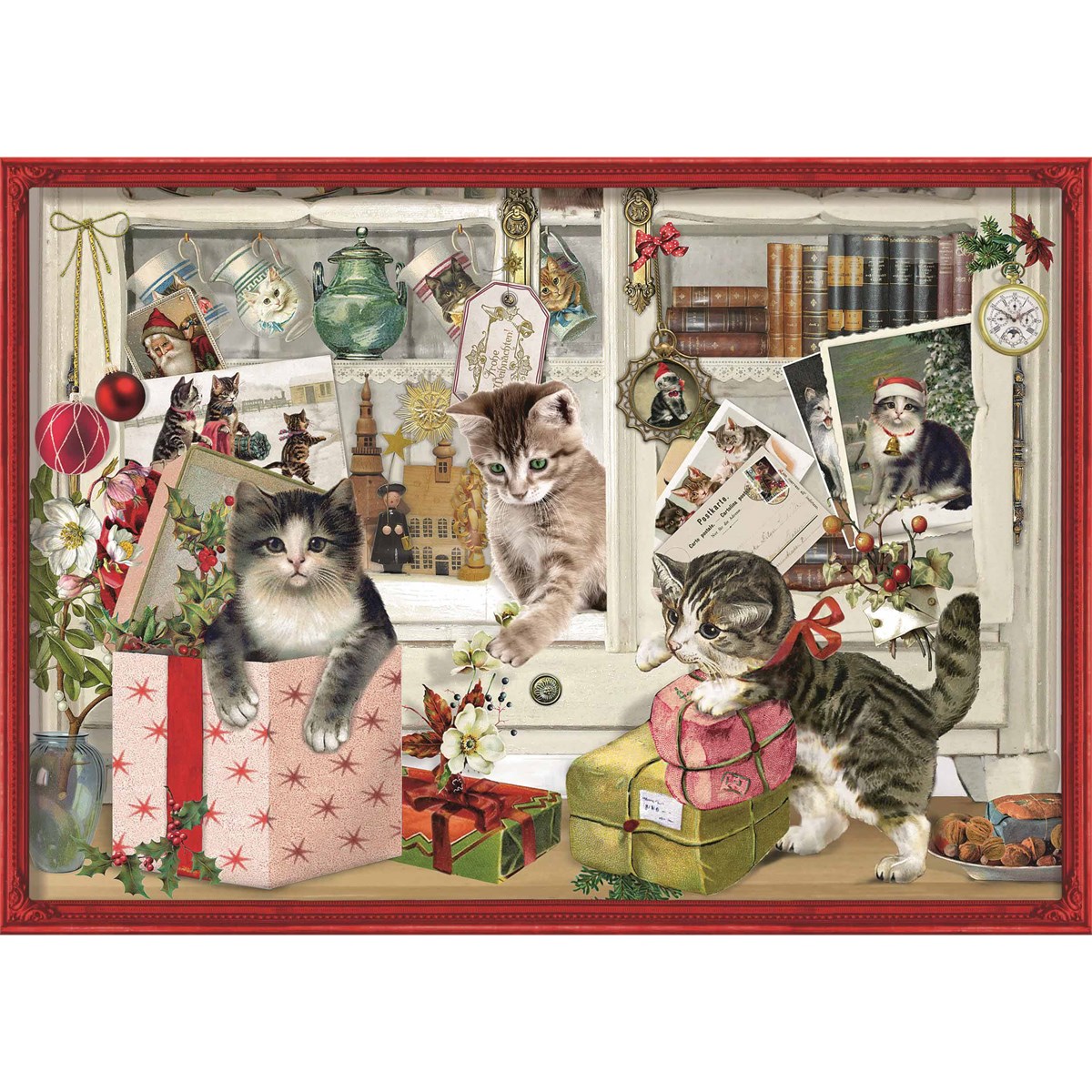Christmas Kittens A4 Advent Calendar