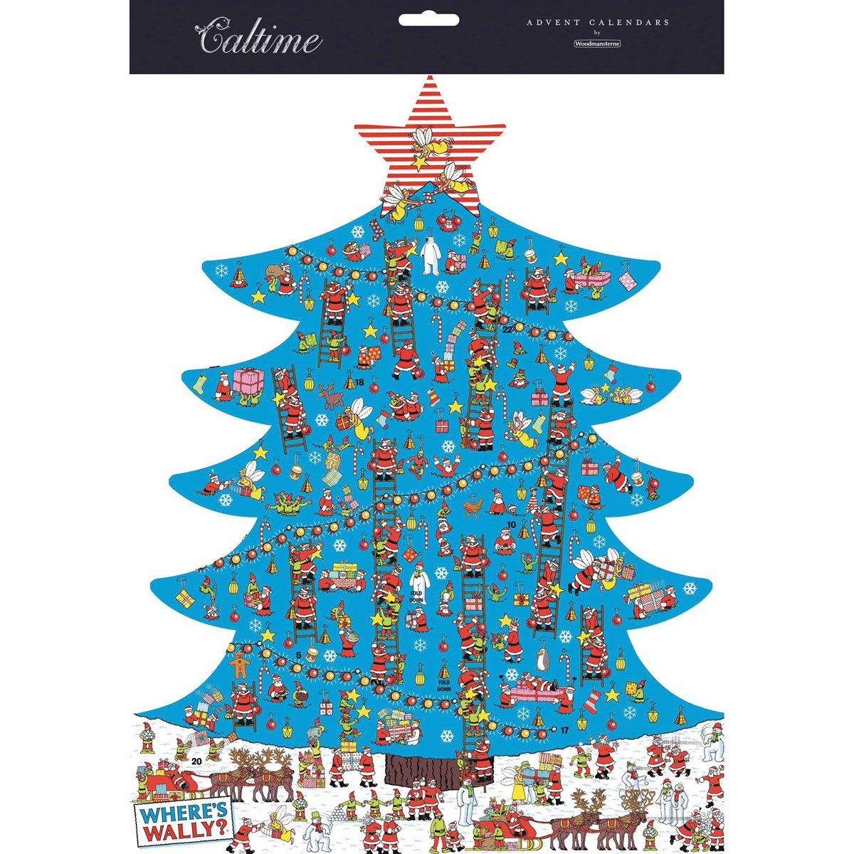 Where’s Wally, Christmas Tree Advent Calendar