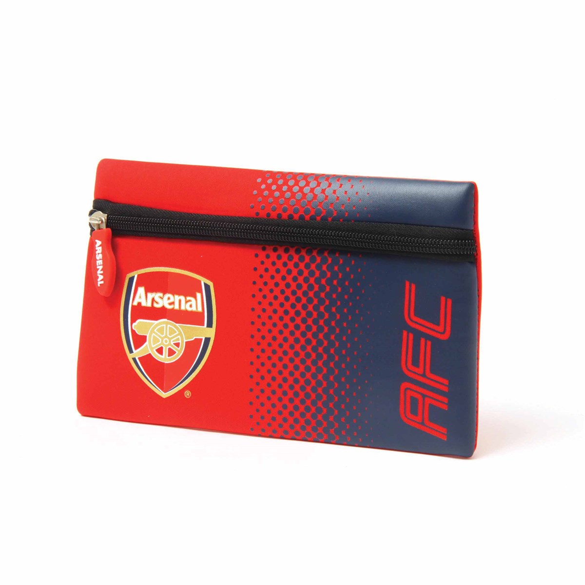 Arsenal Football Team Soccer Students Pencil Bag Pen Case Receipt Bag Stationery Bag Zipper Bag for Highlighters,Eraser Gel Pen Arsenal, 7.09x3.94inch Markers 