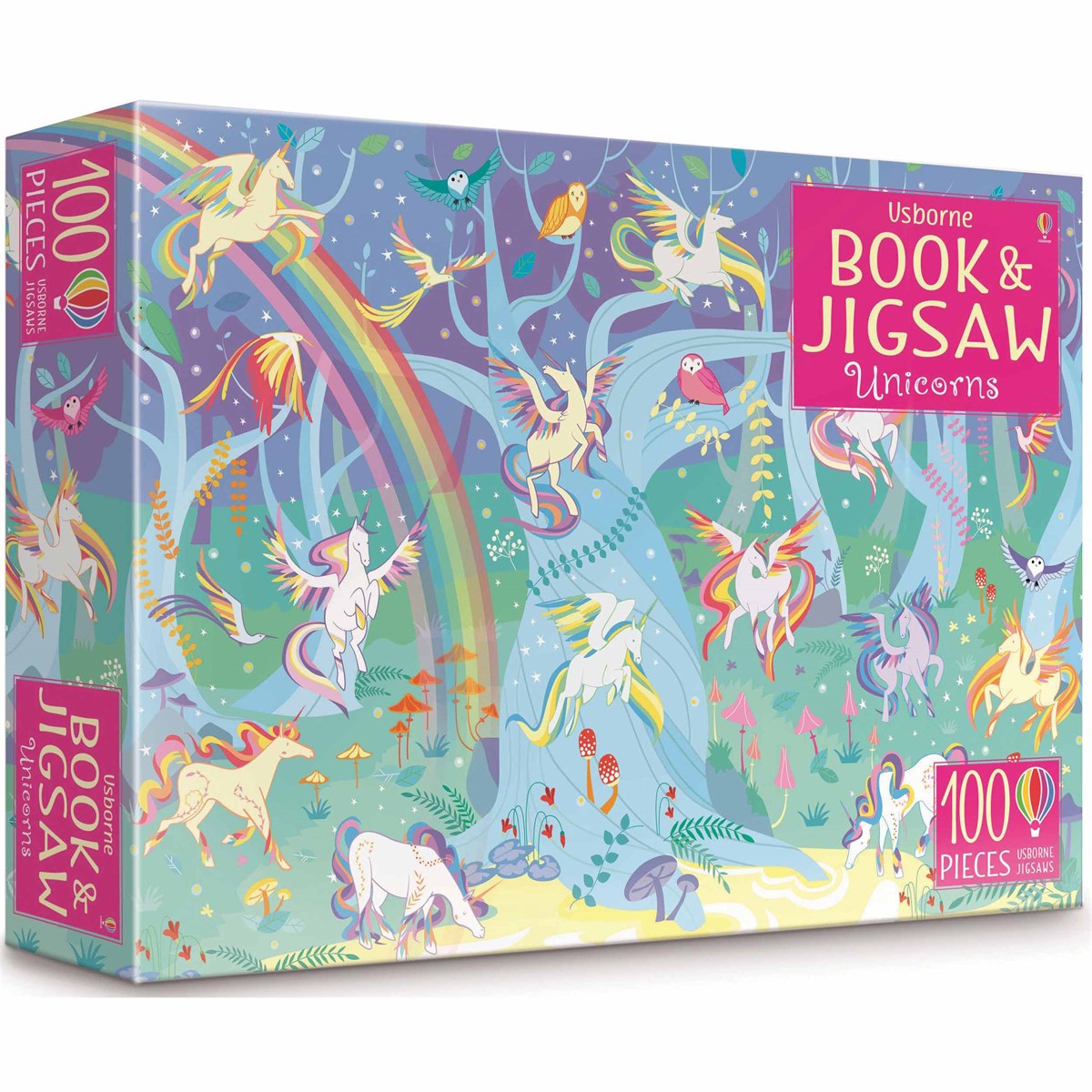 Usborne, Unicorn Book & Jigsaw