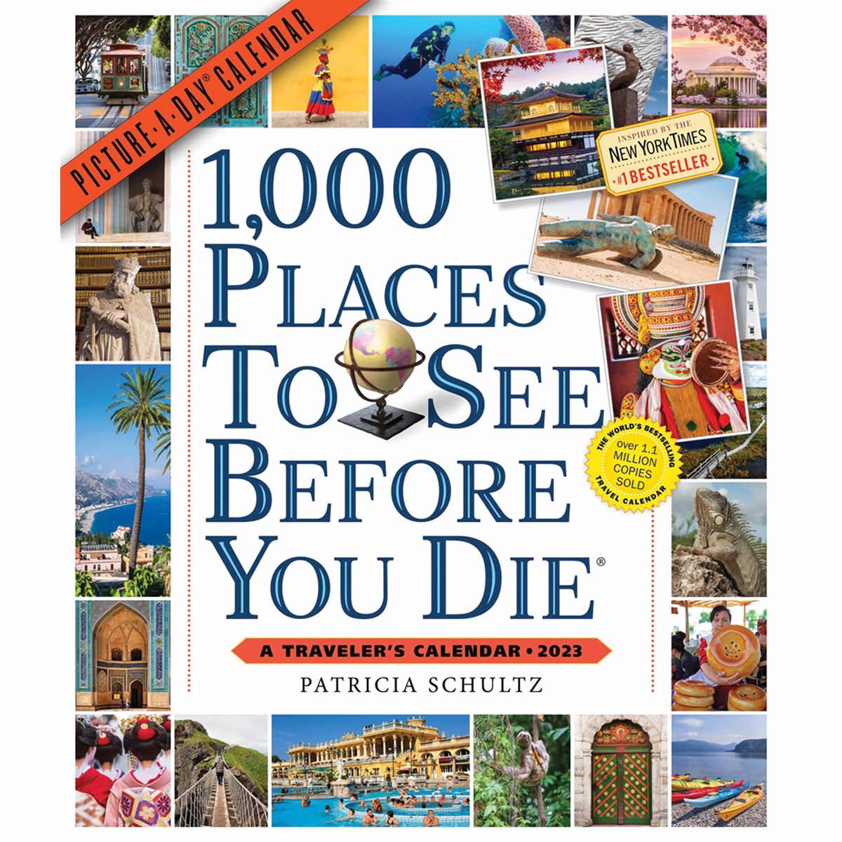 1,000 Places To See Before You Die Deluxe 2023 Calendars