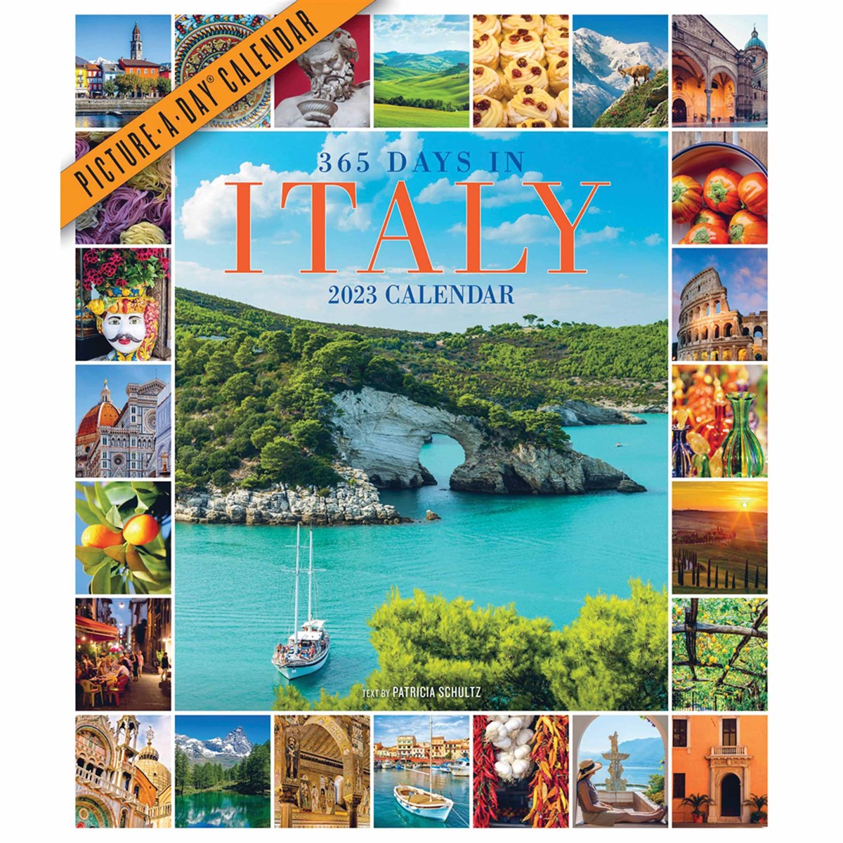 Month To View Travel 365 Days In Italy Deluxe Calendar 2022 