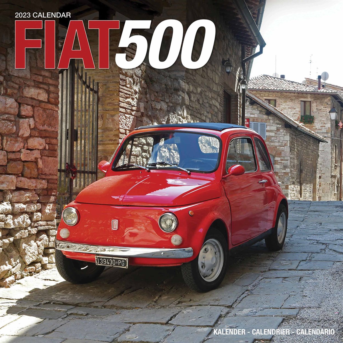 Fiat 500 2023 Calendars