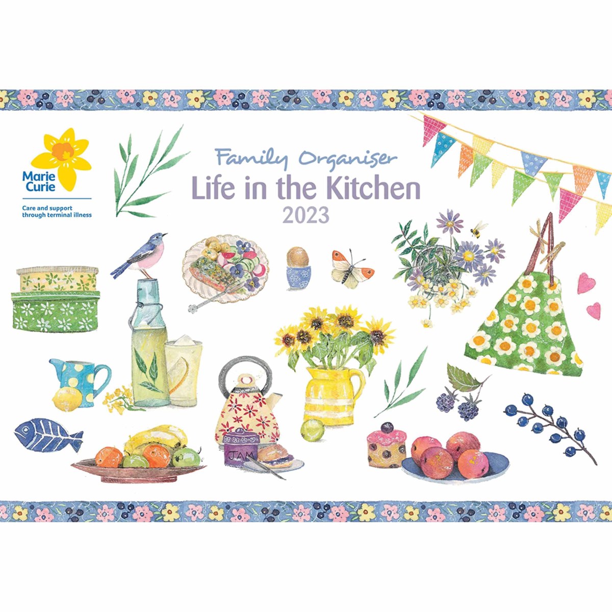 Life In The Kitchen A4 Family Planner 2023
