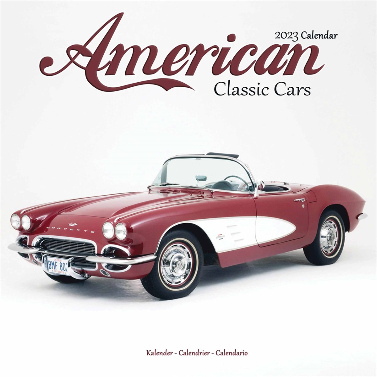 American Classic Cars 2023 Calendars