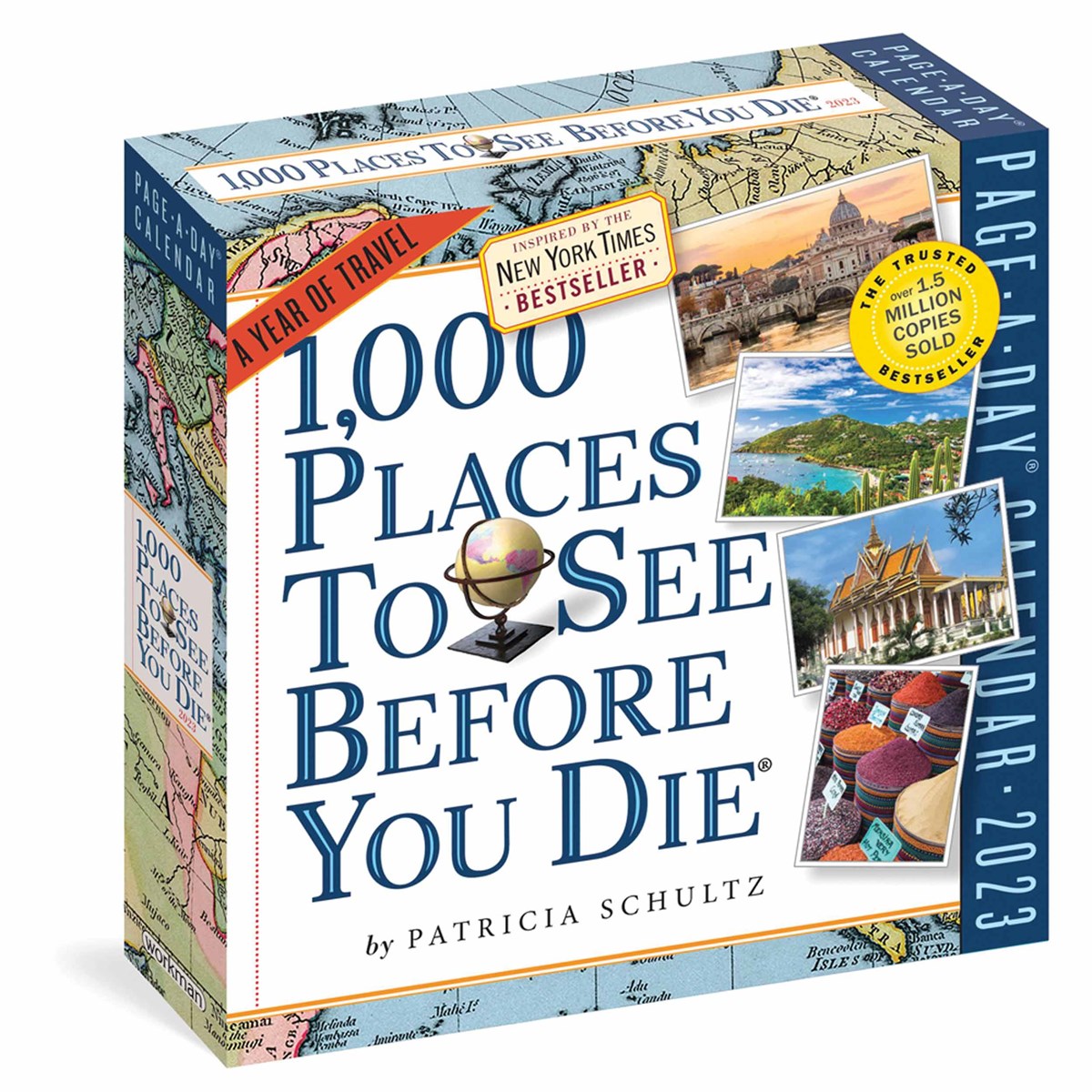 1,000 Places To See Before You Die Desk 2023 Calendars