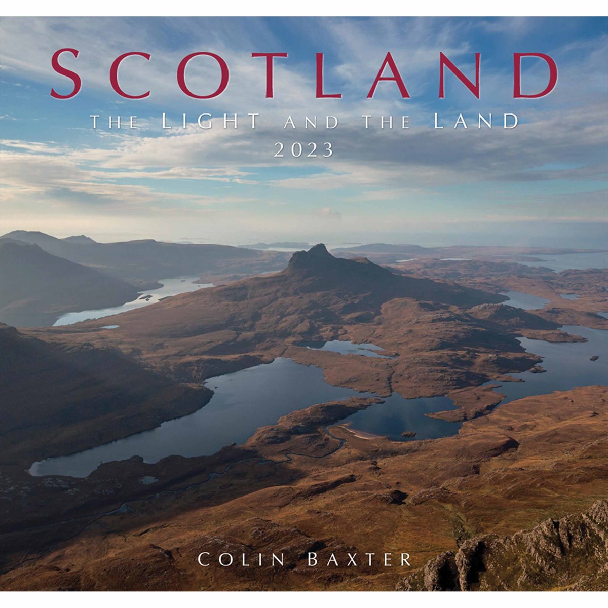 Colin Baxter, Scotland – The Light & The Land Deluxe 2023 Calendars