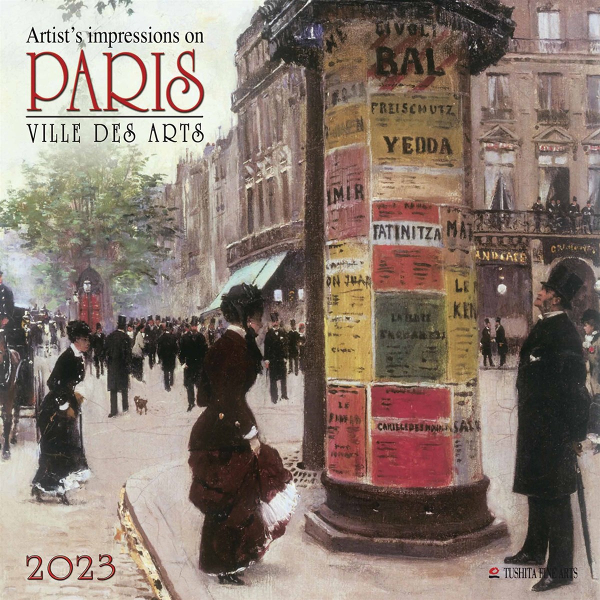 Artist’s Impressions On Paris 2023 Calendars