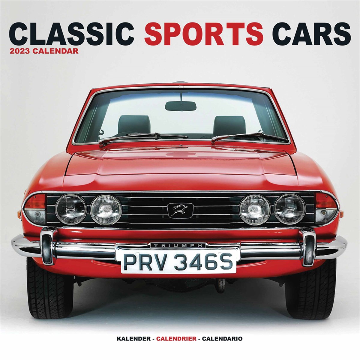 Classic Sports Cars 2023 Calendars