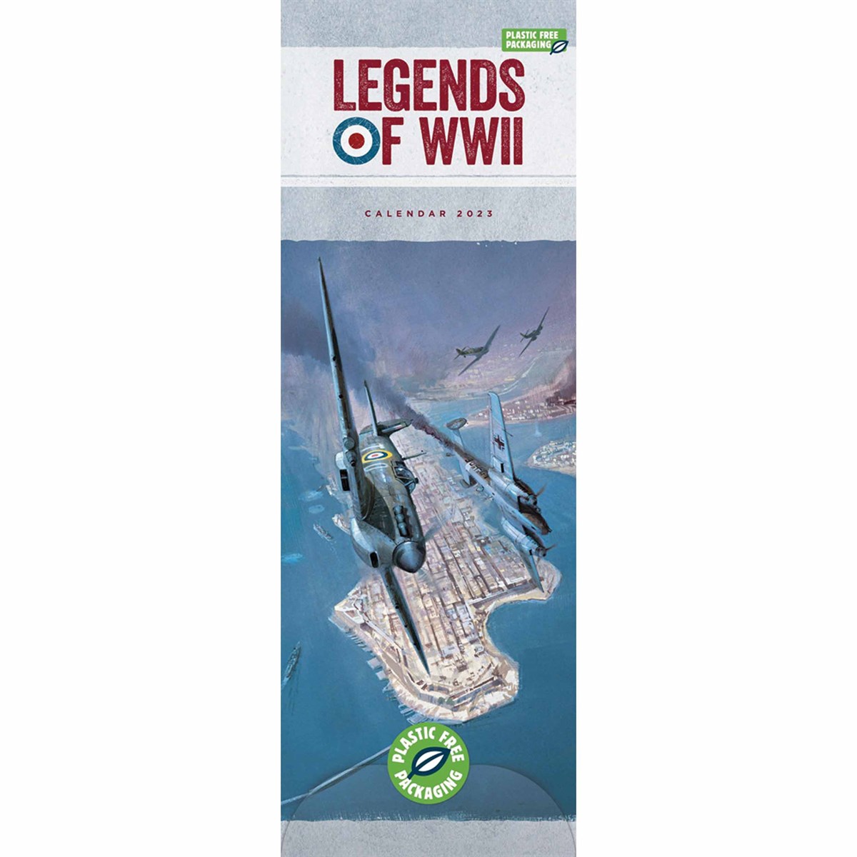 Legends Of WWII Slim 2023 Calendars
