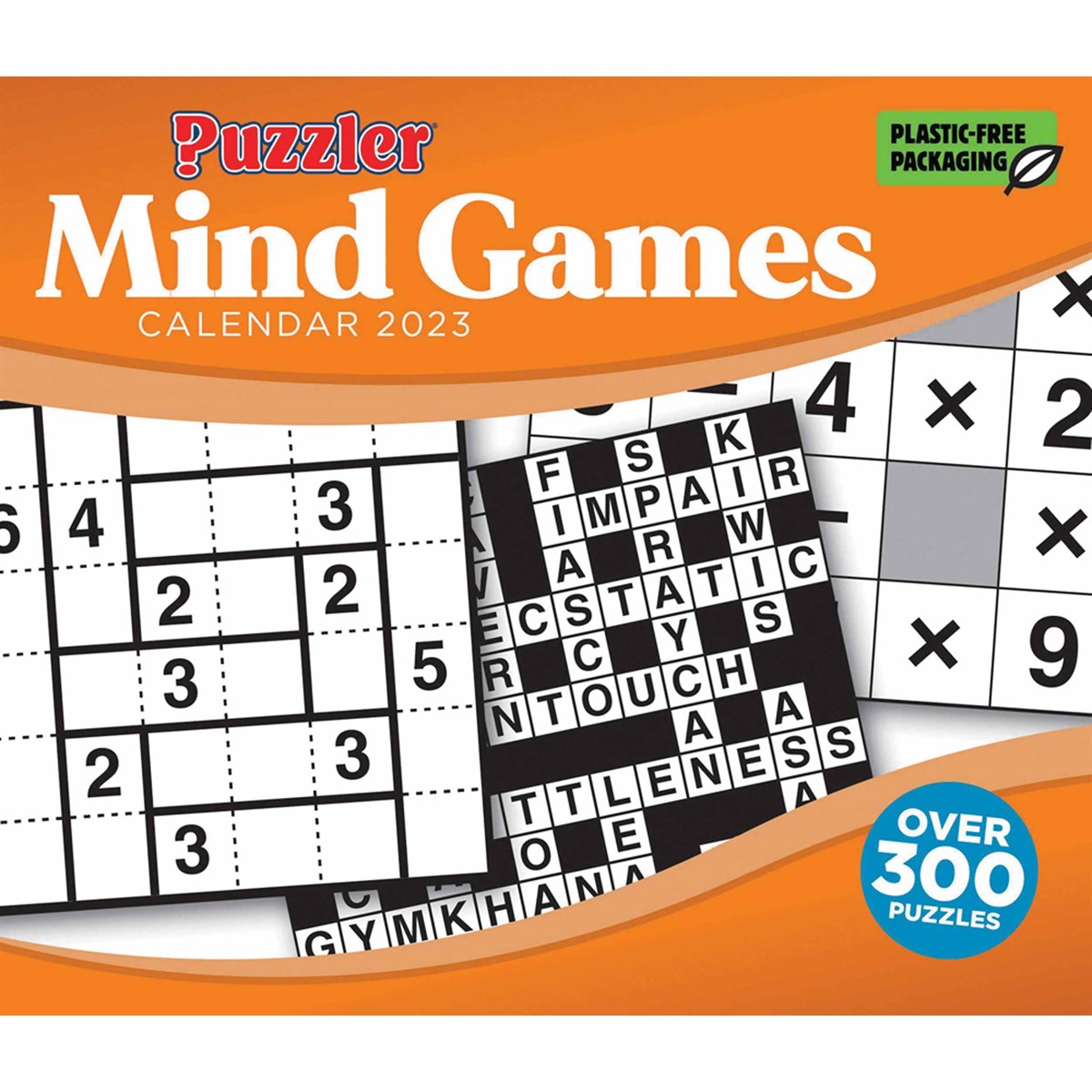 Mind Games, Puzzler Desk 2023 Calendars