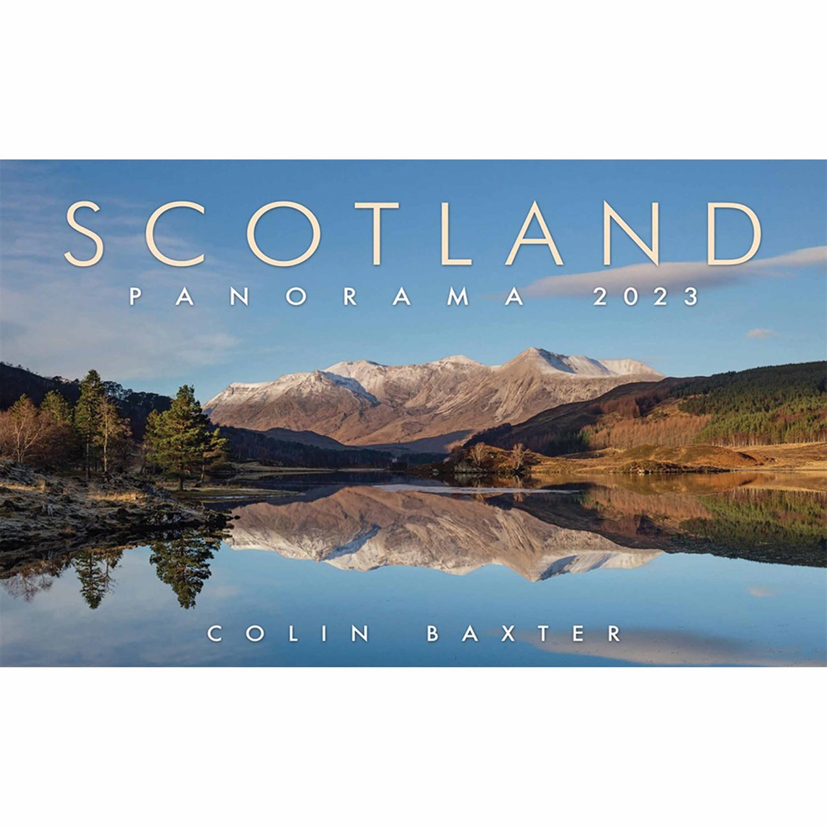 Colin Baxter, Scotland Panorama Deluxe 2023 Calendars