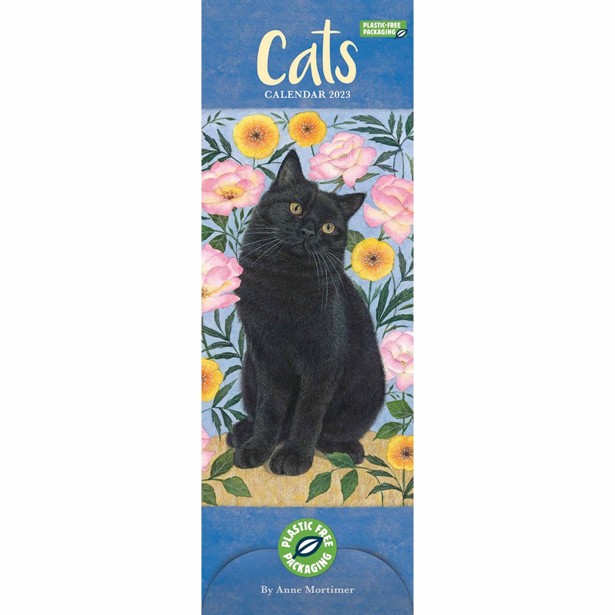Anne Mortimer, Cats Slim 2023 Calendars