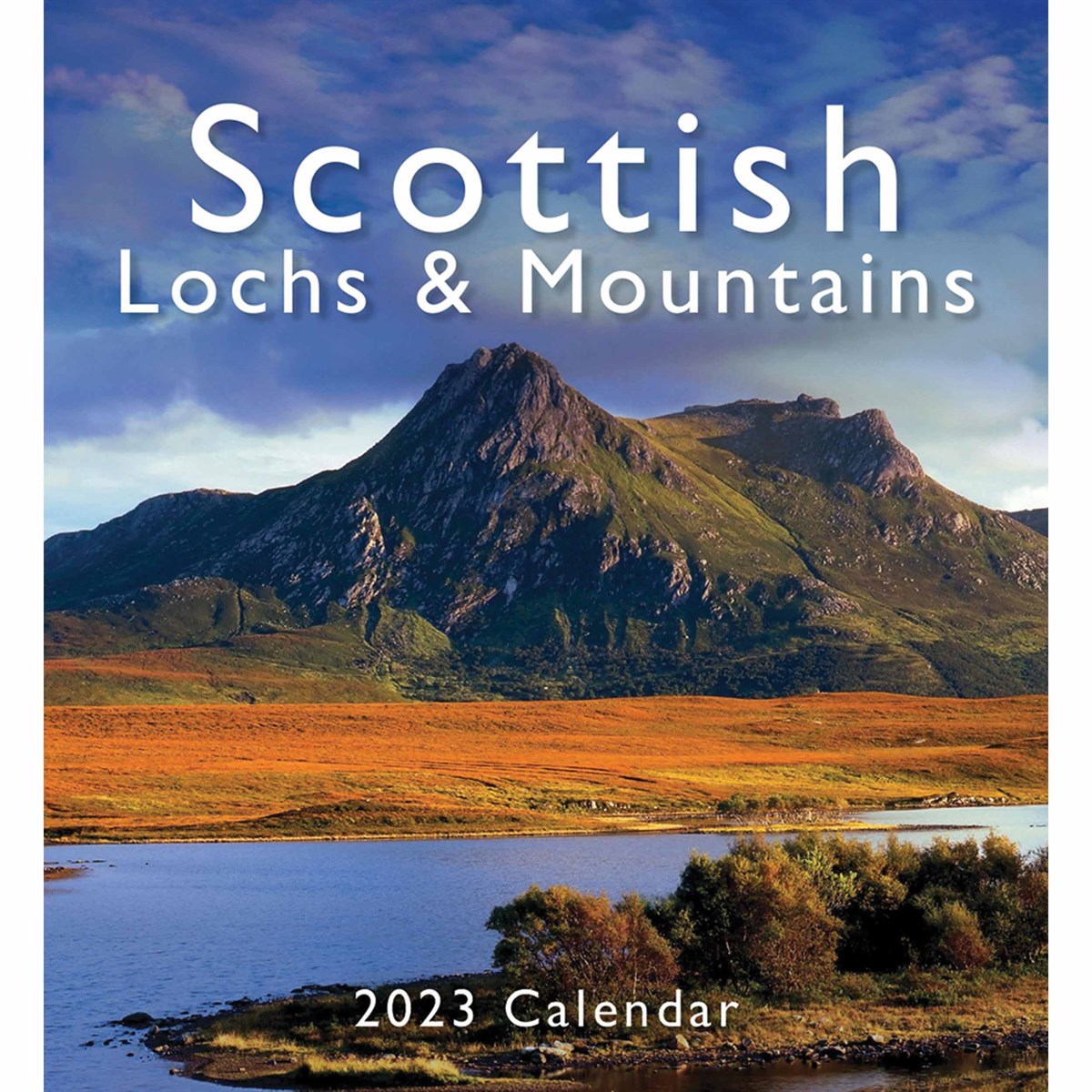 Scottish Lochs & Mountains Mini Easel Desk 2023 Calendars