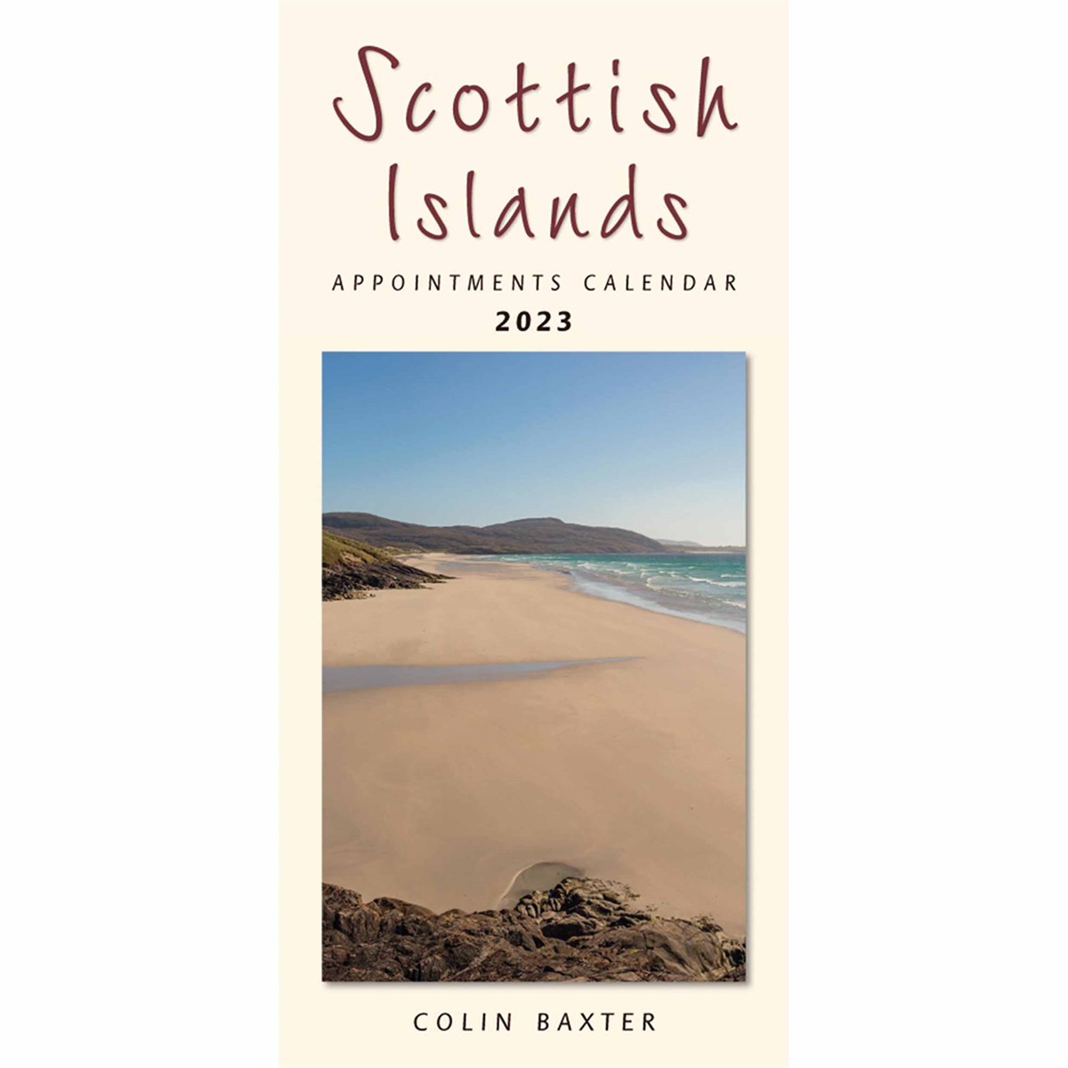 Colin Baxter, Scottish Islands Slim 2023 Calendars