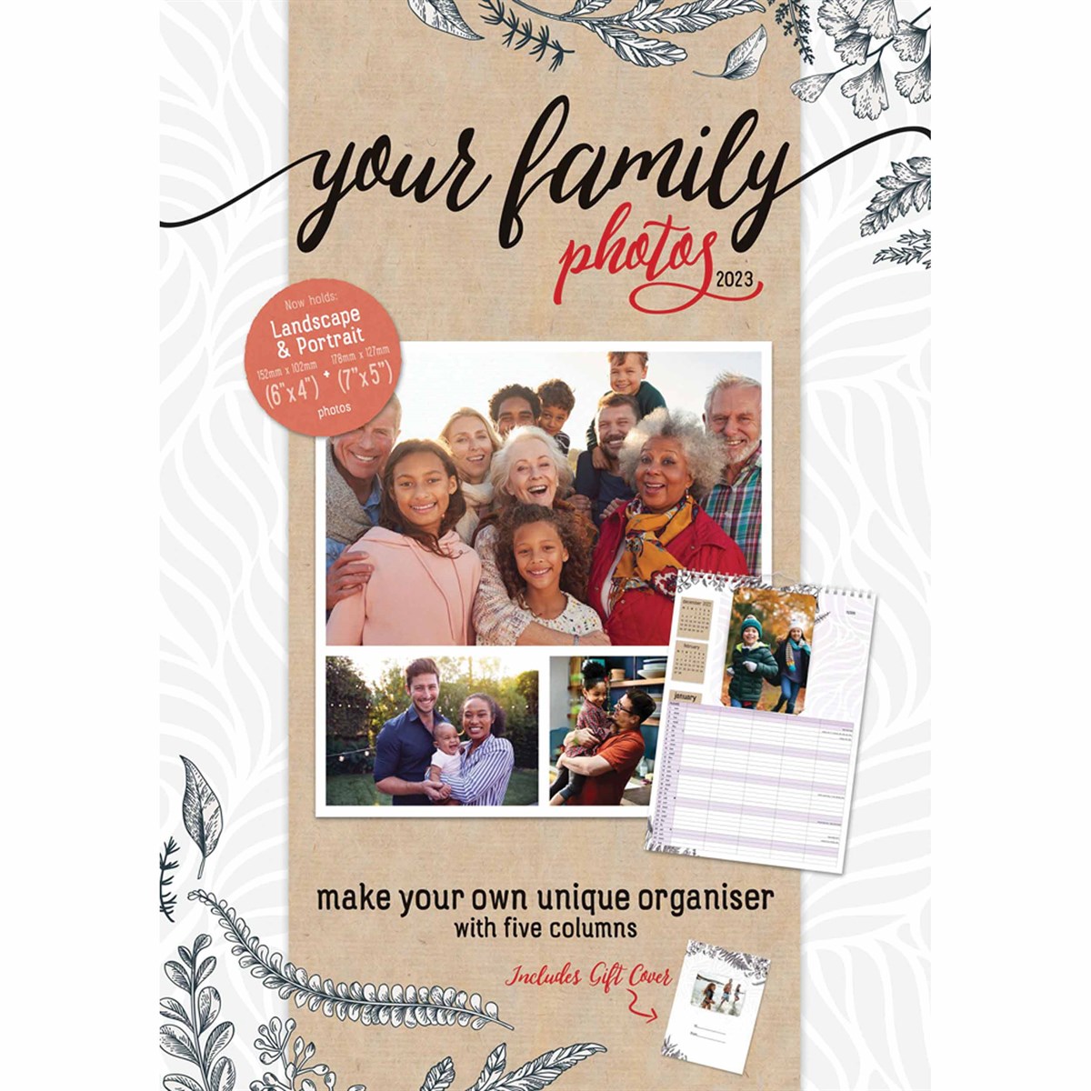 Your Family Photos A3 Family Planner 2023