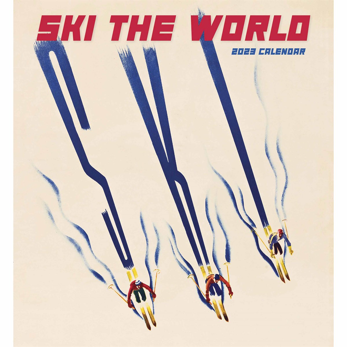 Ski The World, Vintage Posters 2023 Calendars