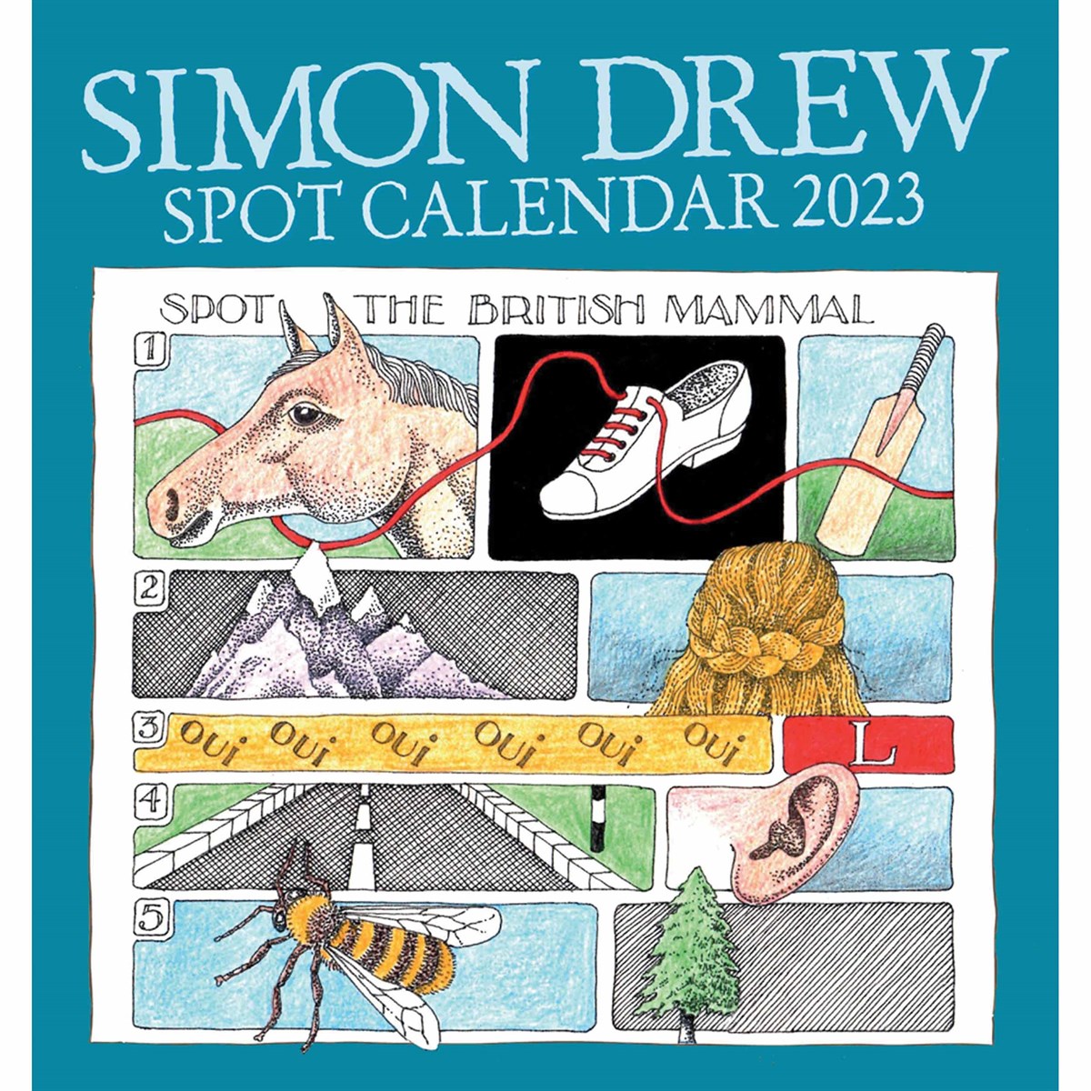 Simon Drew Easel Desk 2023 Calendars
