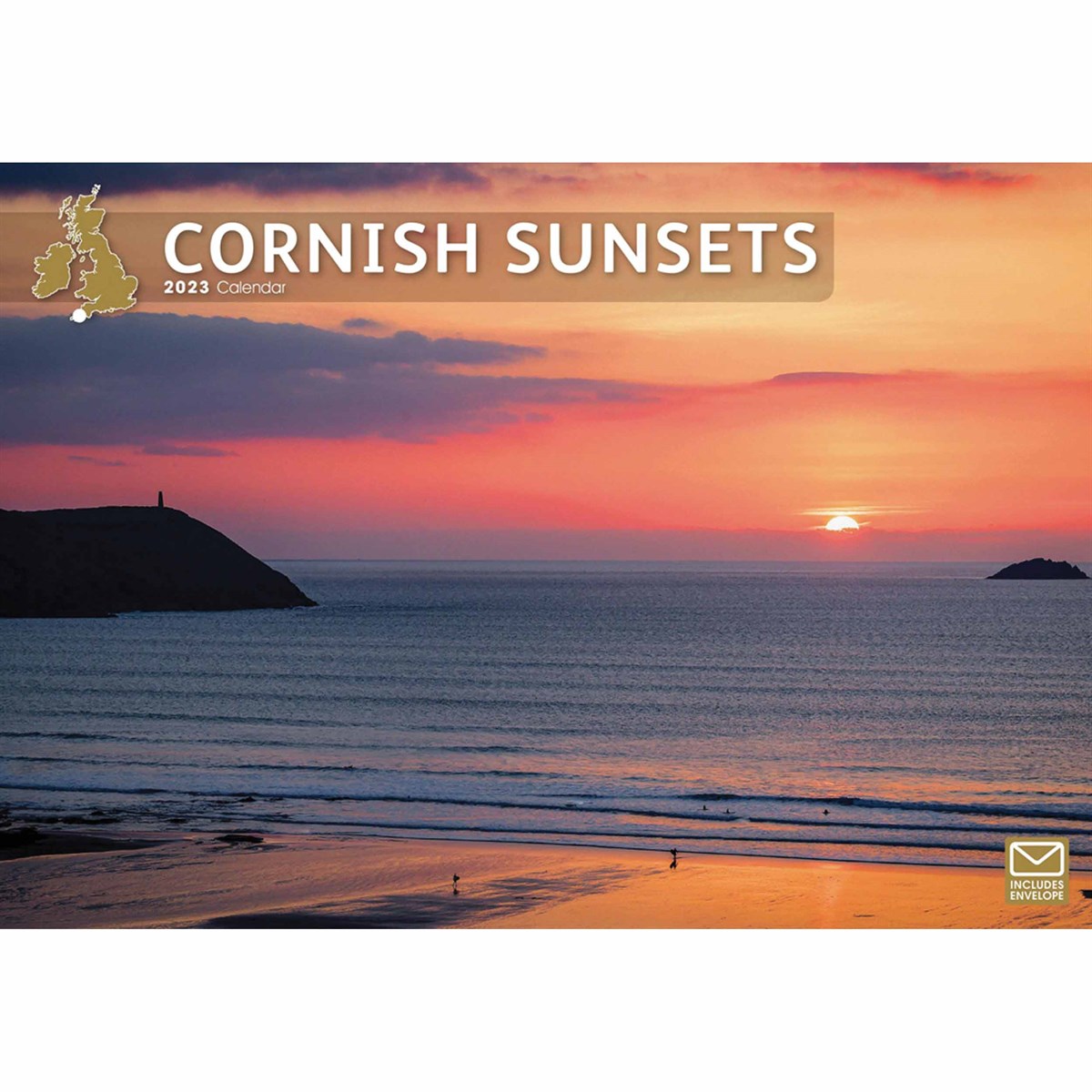 Cornish Sunsets A4 2023 Calendars